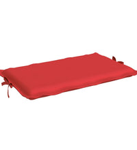 Sonnenliegen-Auflage Rot 186x58x3 cm Oxford-Gewebe