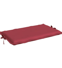 Sonnenliegen-Auflage Weinrot 186x58x3 cm Oxford-Gewebe