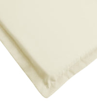 Sonnenliegen-Auflage Creme 200x50x3 cm Oxford-Gewebe