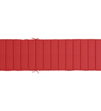 Sonnenliegen-Auflage Rot 200x70x3 cm Oxford-Gewebe