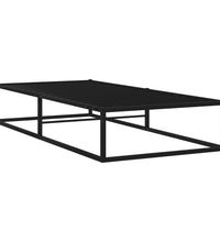 Bettgestell Schwarz Metall 100x200 cm