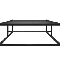 Bettgestell Schwarz Metall 100x200 cm