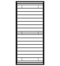 Bettgestell Schwarz Metall 100x200 cm