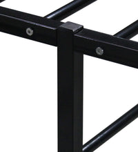 Bettgestell Schwarz Metall 160x200 cm