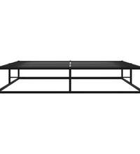 Bettgestell Schwarz Metall 180x200 cm
