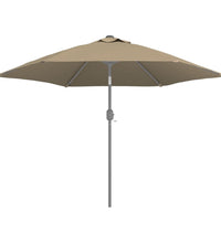 Ersatzbezug für Sonnenschirm Taupe 300 cm