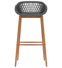 5-tlg. Bar-Set Schwarz und Grau