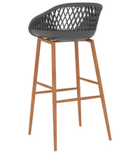 5-tlg. Bar-Set Weiß und Grau