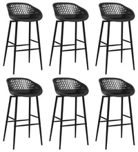 7-tlg. Bar-Set Weiß und Schwarz