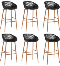 7-tlg. Bar-Set Weiß und Schwarz