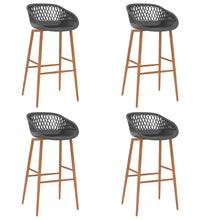 5-tlg. Bar-Set Weiß und Grau