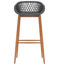 5-tlg. Bar-Set Weiß und Grau