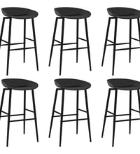 7-tlg. Bar-Set Weiß und Schwarz