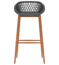5-tlg. Bar-Set Schwarz und Grau