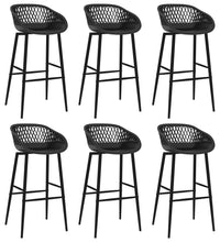 7-tlg. Bar-Set Schwarz