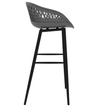 7-tlg. Bar-Set Schwarz und Grau