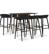 7-tlg. Bar-Set Schwarz
