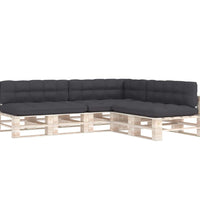 Palettensofa-Kissen 7 Stk. Anthrazit