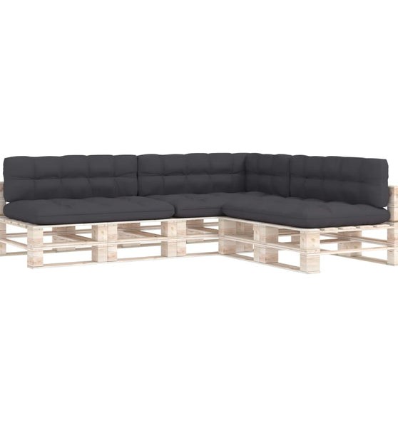 Palettensofa-Kissen 7 Stk. Anthrazit