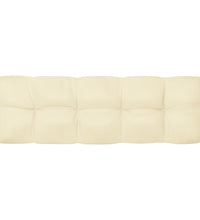 Palettensofa-Auflagen 7 Stk. Creme