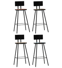 5-tlg. Bar-Set Schwarz
