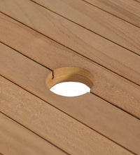 Waschtisch Massivholz Teak mit Waschbecken Marmor Schwarz