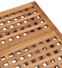 Klappbarer Gartentisch 50x50x50 cm Teak Massivholz