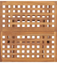 Klappbarer Gartentisch 50x50x50 cm Teak Massivholz