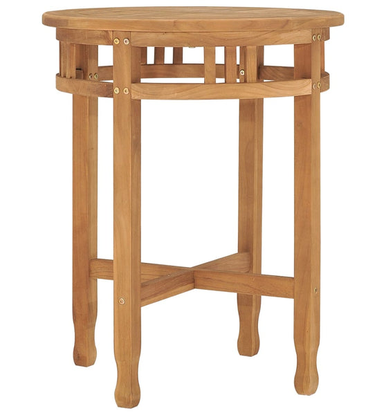 Bistrotisch Ø60x60 cm Teak Massivholz