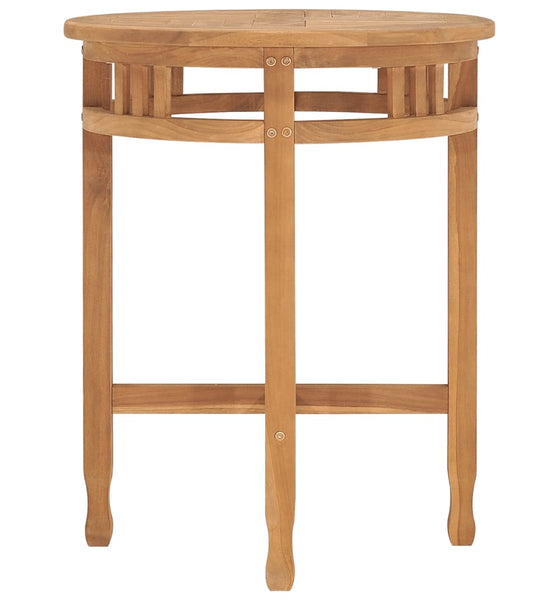 Bistrotisch Ø60x60 cm Teak Massivholz