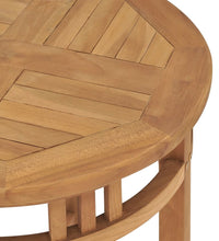 Bistrotisch Ø60x60 cm Teak Massivholz