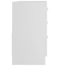 Waschbeckenunterschrank Weiß 63x30x54 cm Holzwerkstoff