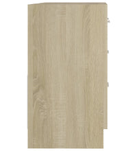 Waschbeckenunterschrank Sonoma-Eiche 63x30x54 cm Holzwerkstoff