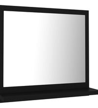 Badspiegel Schwarz 40x10,5x37 cm Holzwerkstoff