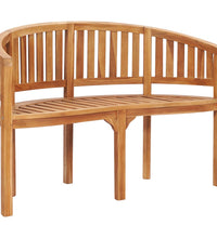 4-tlg. Garten-Lounge-Set Massivholz Teak