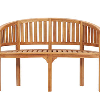 4-tlg. Garten-Lounge-Set Massivholz Teak