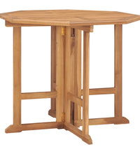 5-tlg. Garten-Essgruppe Klappbar Massivholz Teak