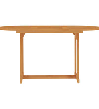 7-tlg. Garten-Essgruppe Massivholz Teak