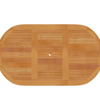 7-tlg. Garten-Essgruppe Massivholz Teak