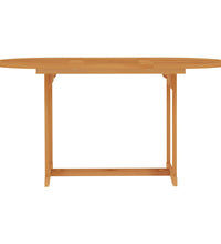 7-tlg. Garten-Essgruppe mit Grauen Kissen Massivholz Teak