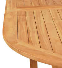 7-tlg. Garten-Essgruppe mit Kissen Massivholz Teak Grau