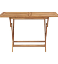 7-tlg. Garten-Essgruppe Massivholz Teak