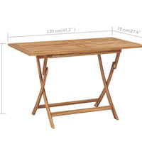 7-tlg. Garten-Essgruppe Massivholz Teak