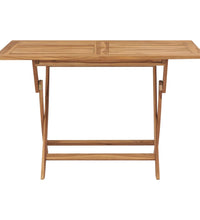 7-tlg. Garten-Essgruppe Massivholz Teak