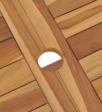 7-tlg. Garten-Essgruppe Massivholz Teak