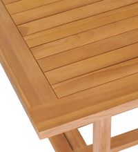 7-tlg. Garten-Essgruppe Massivholz Teak