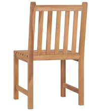 7-tlg. Garten-Essgruppe Teak Massivholz