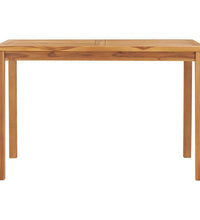 7-tlg. Garten-Essgruppe Teak Massivholz