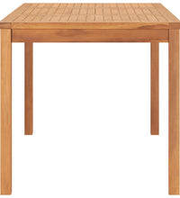 7-tlg. Garten-Essgruppe Massivholz Teak