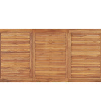 7-tlg. Garten-Essgruppe Massivholz Teak